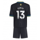 Manchester United Patrick Dorgu #13 Tredjedraktsett Barn 2025-26 Kortermet (+ Korte bukser)